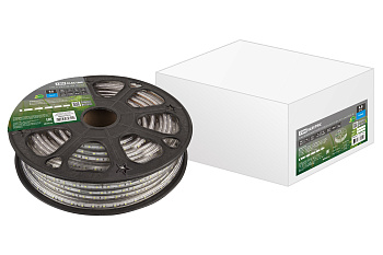 TDM Лента светодиодная SMD2835-60 LED/м-220 В-4,8 Вт/м-IP67-синий (30м) SQ0331-0113