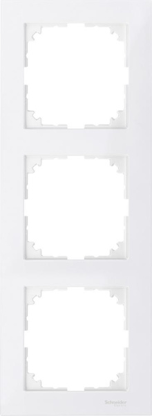 Купить SE Merten SM M-Pure Полярно-Бел Рамка 3-ая MTN4030-3619