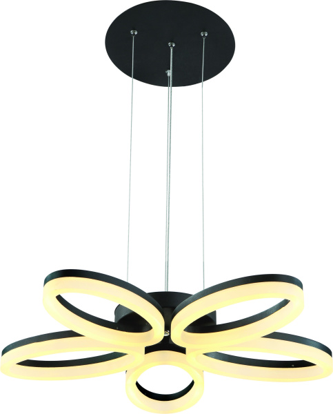 Horoz Electric 019-006-0040 40W Чёрный 4000K 220-240V Светодиодная люстра ELEGANCE-40 HRZ00000819