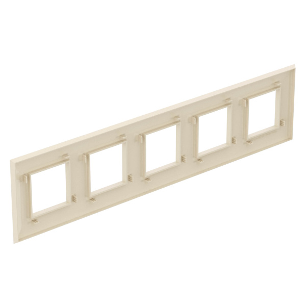 Купить DKC Рамка "Avanti", "Ванильная дымка", 5 постов (10 мод.)