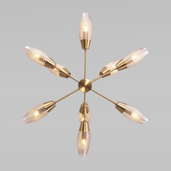 Купить Eurosvet 60140/9 Светильник потолочный золото a055495