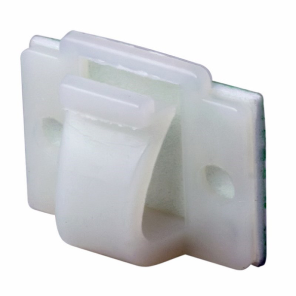 Площадка самоклеящаяся c клипсой под шлейф (ПКШ) 20х14 мм, упаковка 10 шт. Rexant 07-2320-10