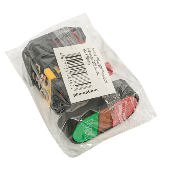 Купить EKF PROxima Кнопка APBB-22N "Пуск-Стоп" овальная 220В NO+NC