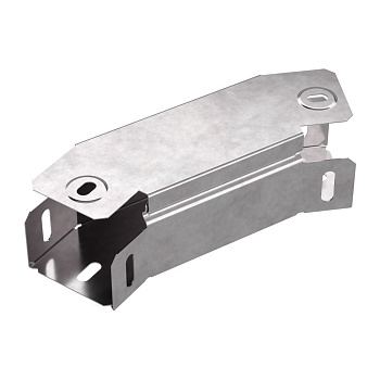 Промрукав Угол горизонтальный 45 градусов с крышкой Стандарт 50х50 PR16.0571