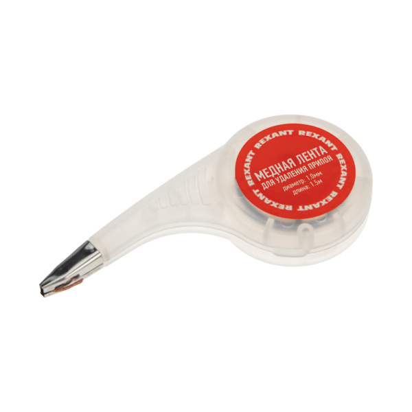Медная лента для удаления припоя d=1.0мм x1.5м BOX Rexant 09-3031