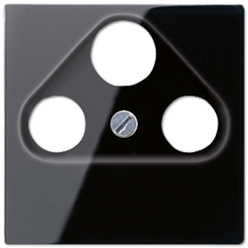 JUNG Накладка для SAT-TV-розетки, чёрный A561BFPLSATSW