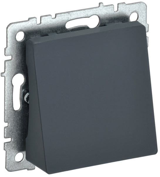 IEK BRITE BASE Графит Вывод кабеля МВ10-БрГ