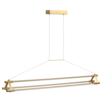 Odeon Light 4394/48L HIGHTECH ODL23 104 античная бронза/металл/акрил Подвесной св-к IP20 LED 48W 1920Лм 3000K STRETTO