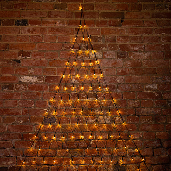 NEON-NIGHT Гирлянда "Сеть" 2х2х1.5м, свечение с динамикой, черный ПВХ, 136 LED, 230 В, цвет: Тёплый белый 215-006