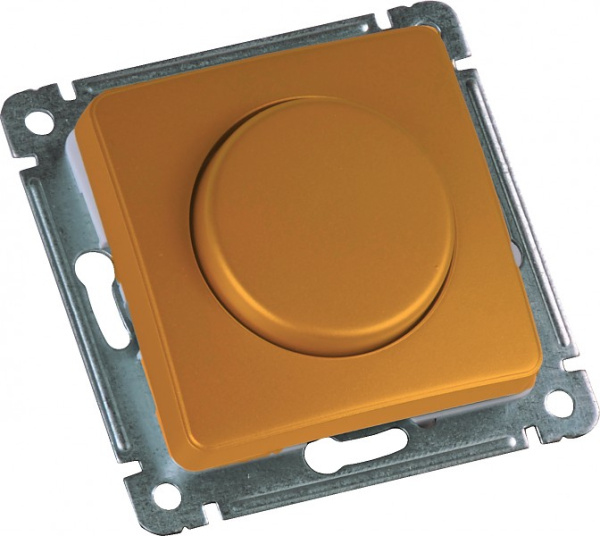 Hegel ДС-315-472-07 Золото Светорегулятор (диммер) СУ, поворотно-нажимного типа, механизм