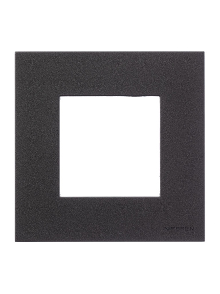 Купить ABB NIE Zenit Антрацит Рамка 1-я 2 мод 2CLA227100N1801