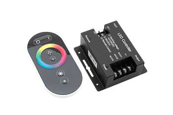 SWG Led controller touch DELUCE 24А, 12/24 Вольт, RF-RGB-S-24A