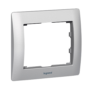 Legrand Galea Life Тертый Алюминий/Brushed Aluminium Рамка 1-я 771951