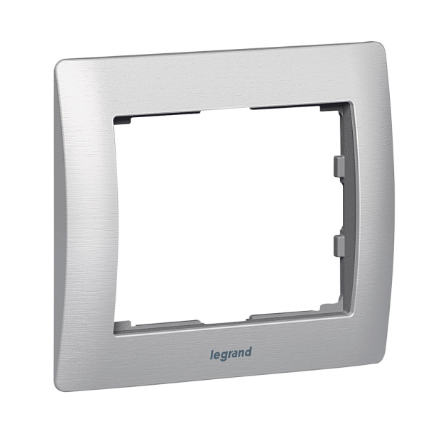 Legrand Galea Life Тертый Алюминий/Brushed Aluminium Рамка 1-я 771951