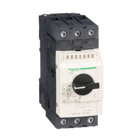 SE GV3 Автоматический выключатель с регулир. тепловой защитой (3040А) GV3P40