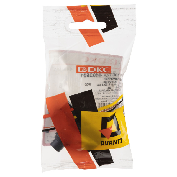 Купить DKC Розетка TV одиночная модульная, "Avanti", "Черный квадрат", 1 модуль