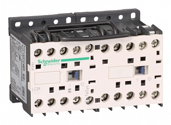 SE Contactors K Telemecanique Контактор реверсивный 3P, 12A, НО, 220V 50/60 Гц, мех. блокир. зажим под винт LC2K1210M7 SE Contactors K Telemecanique Контактор реверсивный 3P, 12A, НО, 220V 50/60 Гц, мех. блокир. зажим под винт LC2K1210M7