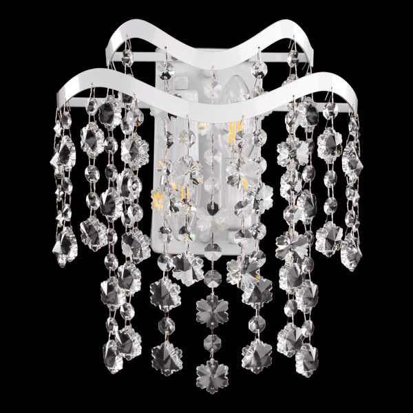 Купить Freya Crystal Charlotte Белый Бра E14 40W FR1001WL-02W