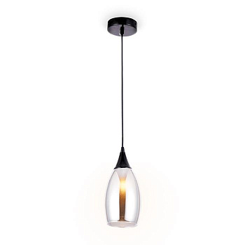 Ambrella Подвесной светильник TR3544 BK/SM черный/дымчатый E14 max 40W D130*1000