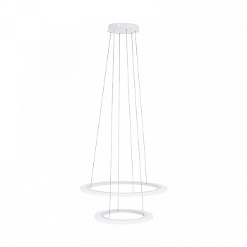 Eglo Подвес LED PENAFORTE с димм., 42,5W(LED), Ø600, H1500, алюминий, белый/акрил, белый 39273