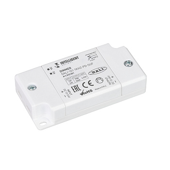 Arlight INTELLIGENT Диммер DALI-101-1kHz-PD-SUF (12-24V, 1х6.25А) (INTELLIGENT IP20 Пластик, 5 лет) 032381