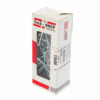 Tech-Krep Гвоздь строительный оцинк. 2,5х50 (300 г) - коробка с ок 102028