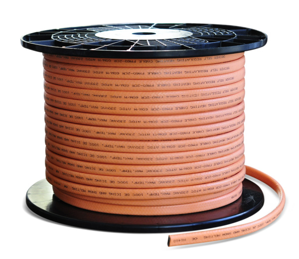 Кабель для обогрева площадок и взрывоопасных зон с защитным экраном xLayder FM60-2CR RST, 60 Вт/ пог. м