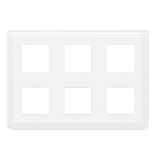 Legrand Mosaiс Рамка - Программа Mosaic - 2x3x2 модуля - белая 078832L