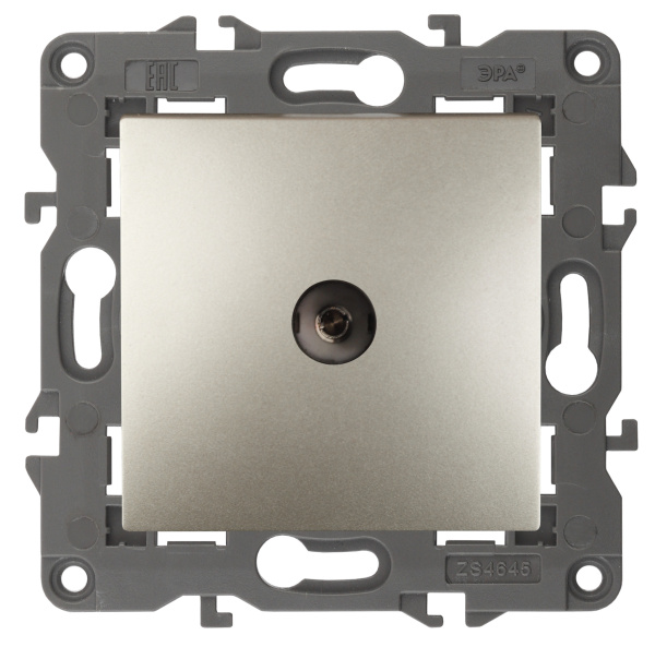 ЭРА 14-3101-04 Elegance Шампань Розетка TV одиночная