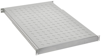 IEK ZPAS ITK Полка стационарная 19" 1U регулируемая 150кг 500-900мм серый ZP-FS35-S-1U-59