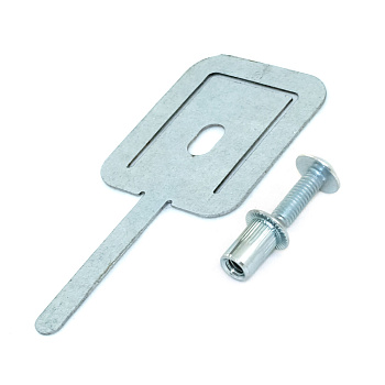 Промрукав Комплекты для крепления ОКЛ с использованием винта, заклепки и хомута FR ПР-40 (100 шт), упак PR08.5204