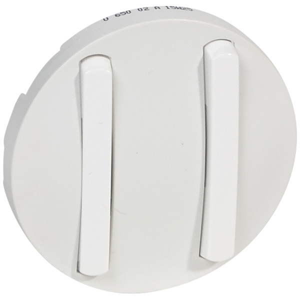 Legrand Celiane2 Белый Клавиша 2-ая для бесшумного выключателя с подсветкой 065002