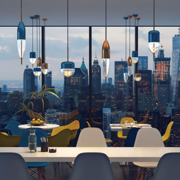 Купить Odeon Light 4620/12L ODL19 043 золото/прозрачный Подвес LED 12W DUNE