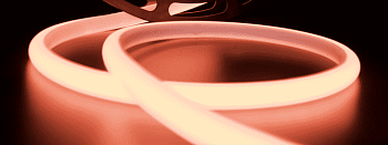 SWG Термолента светодиодная SMD 2835, 180 LED/м, 12 Вт/м, 24В , IP68, Цвет: Красный NE8180-24-12-R-68