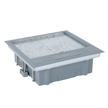 Legrand Напольная коробка упрощенная с горизонтальным размещением ЭУИ 12 модулей 088172