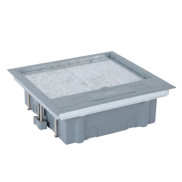 Legrand Напольная коробка упрощенная с горизонтальным размещением ЭУИ 12 модулей 088172