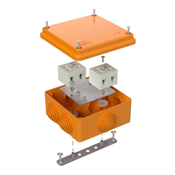 Промрукав Коробка огнестойкая для о/п 40-0300-FR10.0-4 Е15-Е120 100х100х50