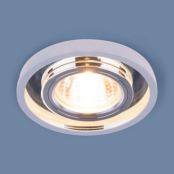 Elektrostandard Точечный светодиодный светильник 7021 MR16 SL/WH зеркальный/белый 4690389099342 a036742