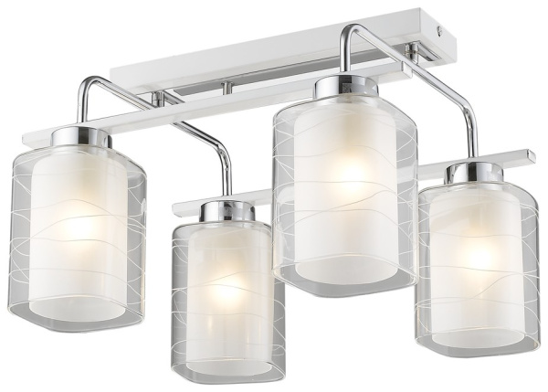 Velante 278-107-04, Светильник потолочный E27,4x60W