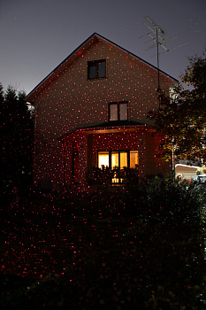 ЭРА ERAPR024-01 Садовый проектор на солнечной батарее, пластик, 34 см