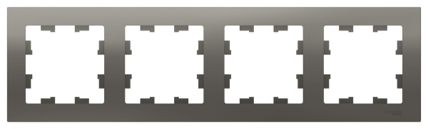 Купить Systeme Electric AtlasDesign Сталь Рамка 4-ая, универсальная