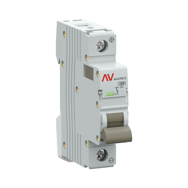 Выключатель автоматический AV-10 DC 1P 13A (C) 10kA EKF AVERES mcb10-DC-1-13C-av