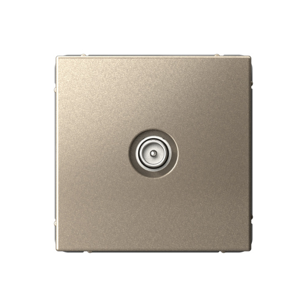 Systeme Electric ArtGallery Шампань TV Розетка оконечная 1DB, механизм