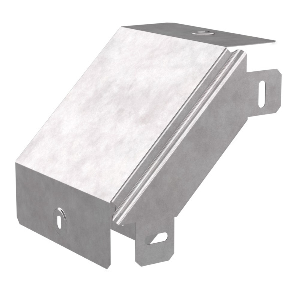 Промрукав Угол вертикальный внешний 90 градусов с крышкой Стандарт 150х50 PR16.0545