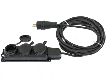 Удлинитель ТМ Союз 3 гн. 3700 Вт з/к КГ IP-44 5м 481S-4200.