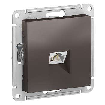 Systeme Electric AtlasDesign Мокко Розетка компьютерная RJ45, механизм