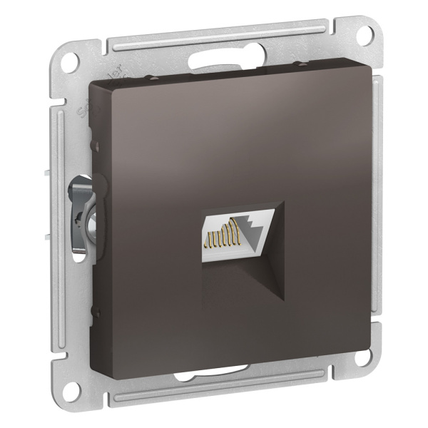 Systeme Electric AtlasDesign Мокко Розетка компьютерная RJ45, механизм