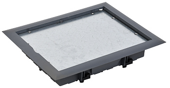 IEK PRIMER Лючок напольный ONFLOOR закрытый (глухая крышка)