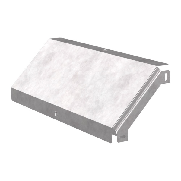 Промрукав Угол вертикальный внешний 90 градусов с крышкой Стандарт 600х50 PR16.0589