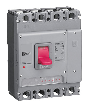 Dekraft Силовой авт. выкл. с электрон. расц. 4P 800А 70кА ВА-356E